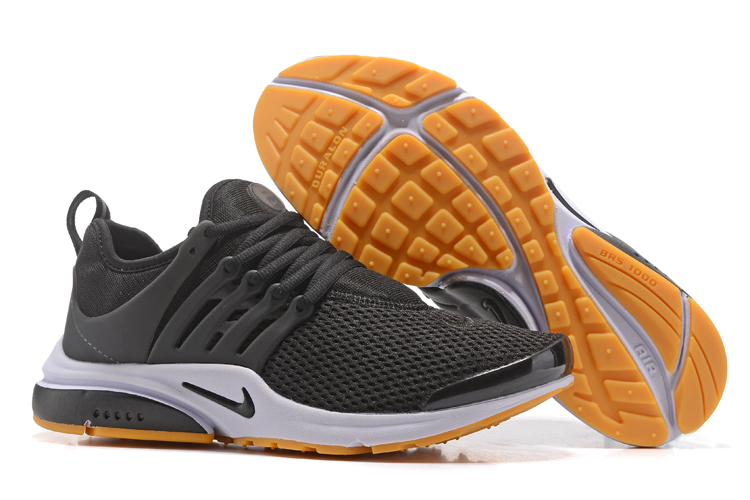 Nike Air Presto Black Gum Sole Running Shoes